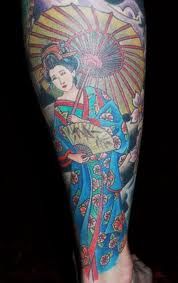 Kolorowa geisha