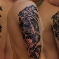 Biomechanika części tatuaż
