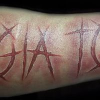 Tatuaż Legia to ja