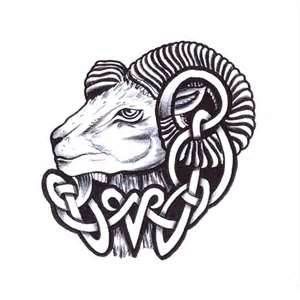 Znak zodiaku baran wzór