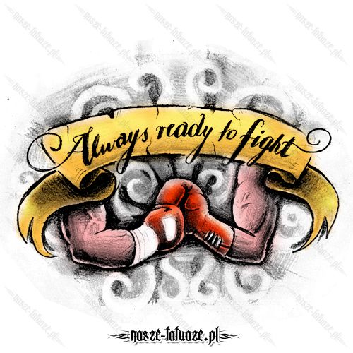 Dwie rękawice bokserskie