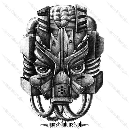 Metalowa twarz