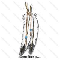 Dwa indiańskie pióra