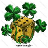 Kostka z koniczynami