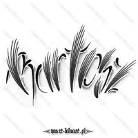 Tatuaż imię Bartosz