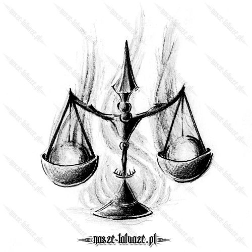 Znak zodiaku - Waga z kulami