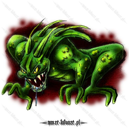 Zielony monster